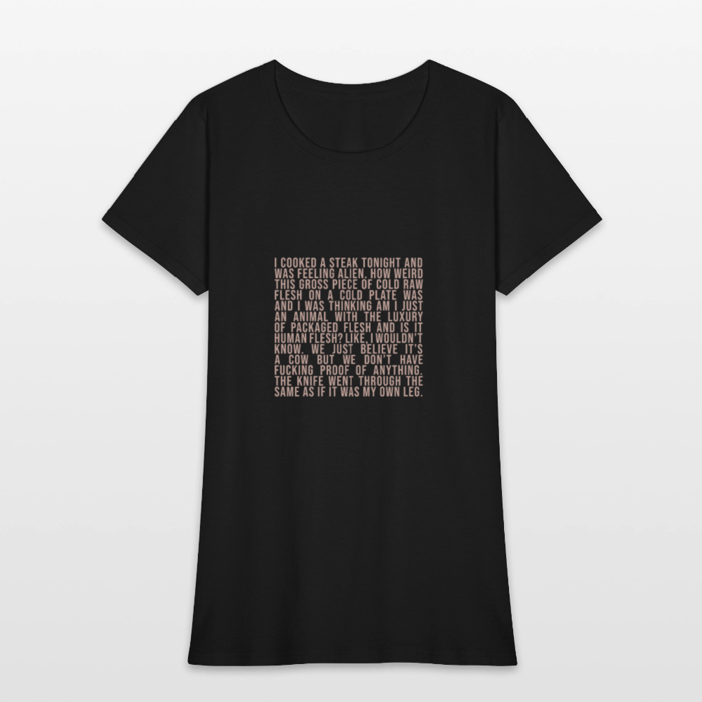 Why Does This Text From My Mom Read Like Poetry? Women's T-Shirt - black