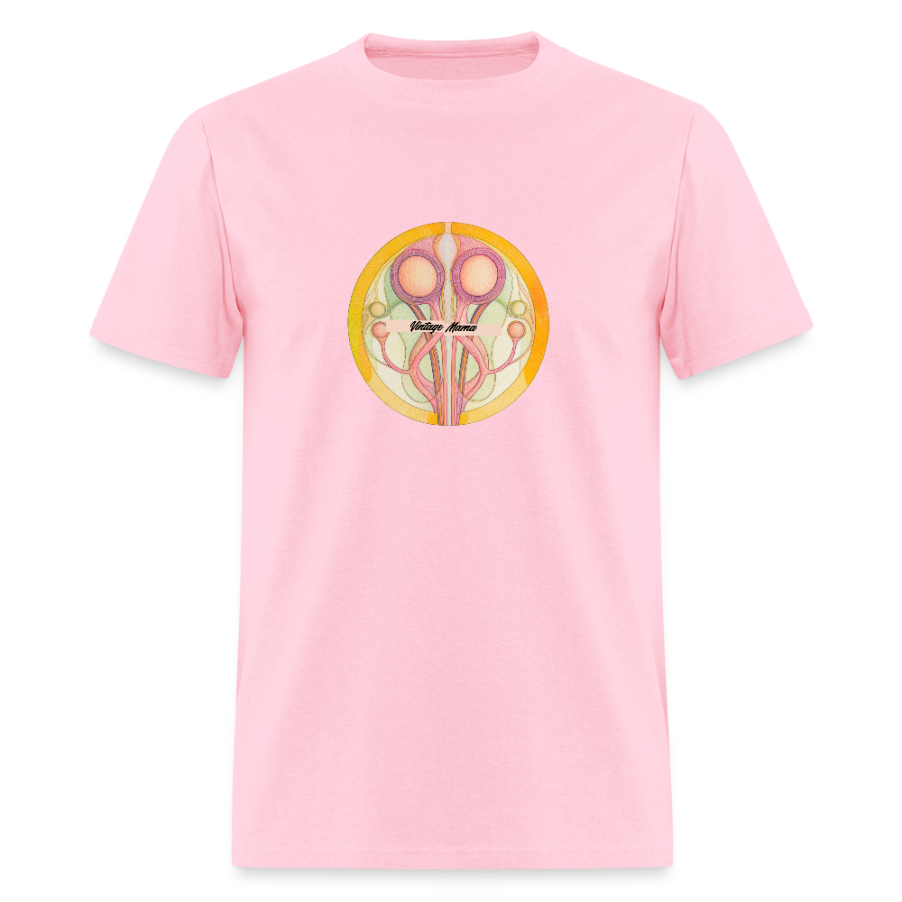 Vintage Mama Inspired by Hilma af Klint Unisex Classic T-Shirt - pink