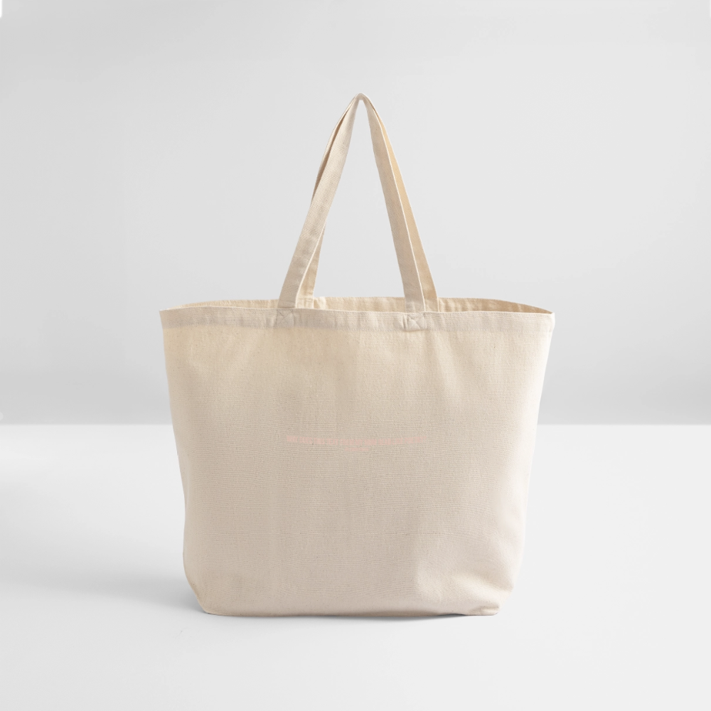 Why Does This Text From My Mom Read Like Poetry? Eco-Friendly Cotton Tote - natural