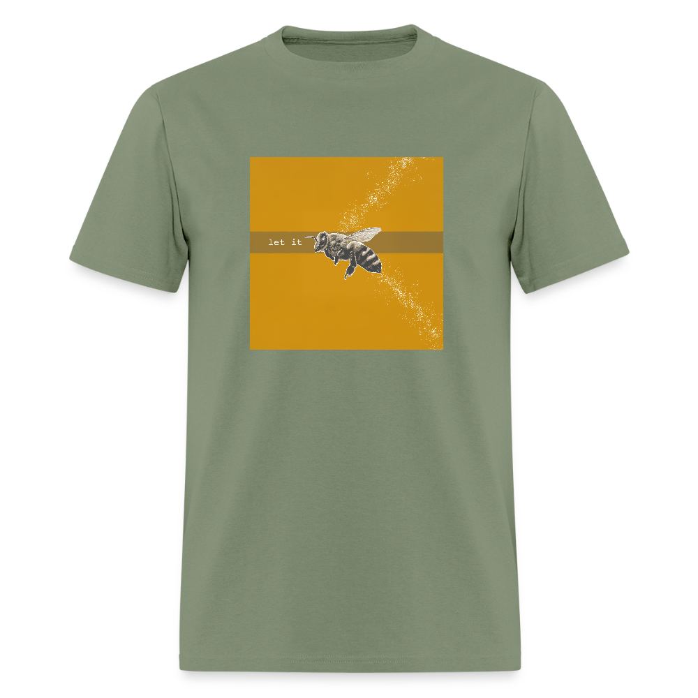 Let It Bee Unisex Classic T-Shirt - military green