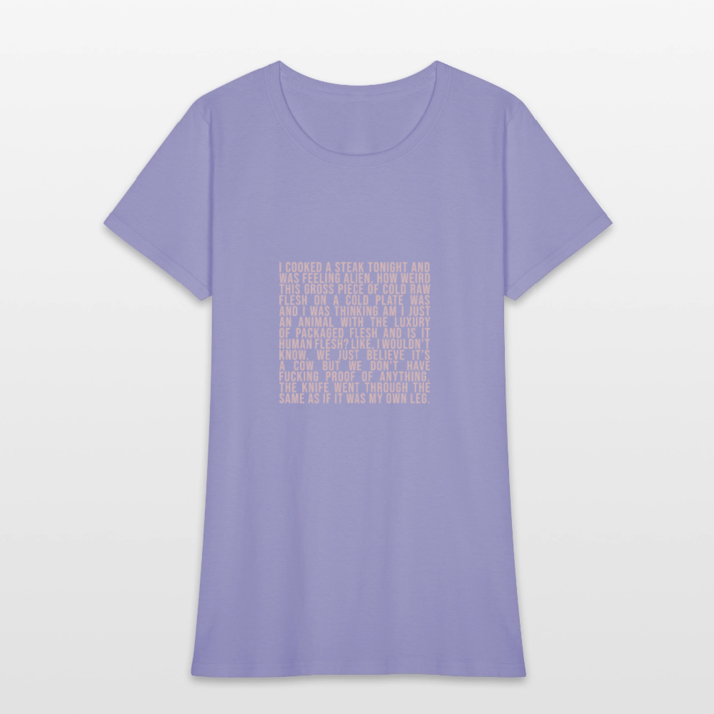 Why Does This Text From My Mom Read Like Poetry? Women's T-Shirt - lavender