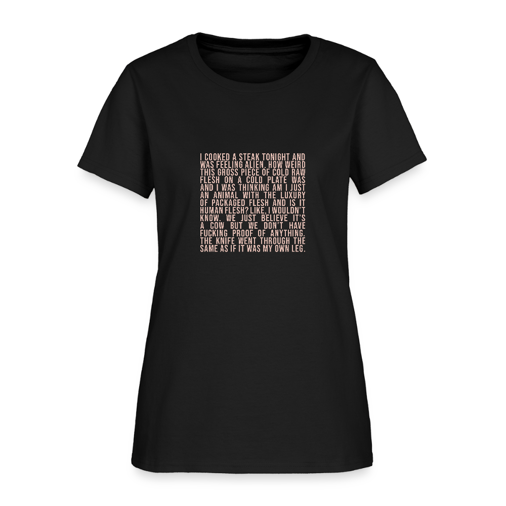 Why Does This Text From My Mom Read Like Poetry? Women's T-Shirt - black
