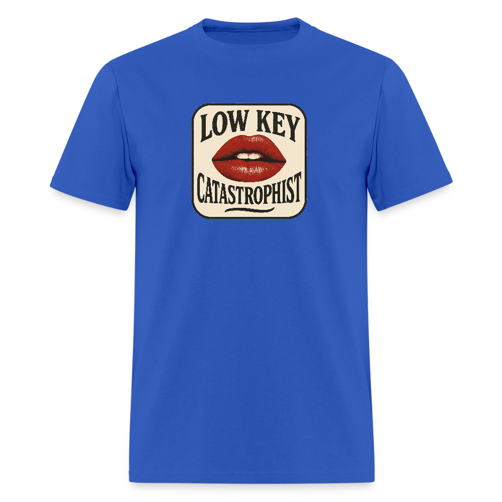 LOW KEY CATASTROPHIST - royal blue