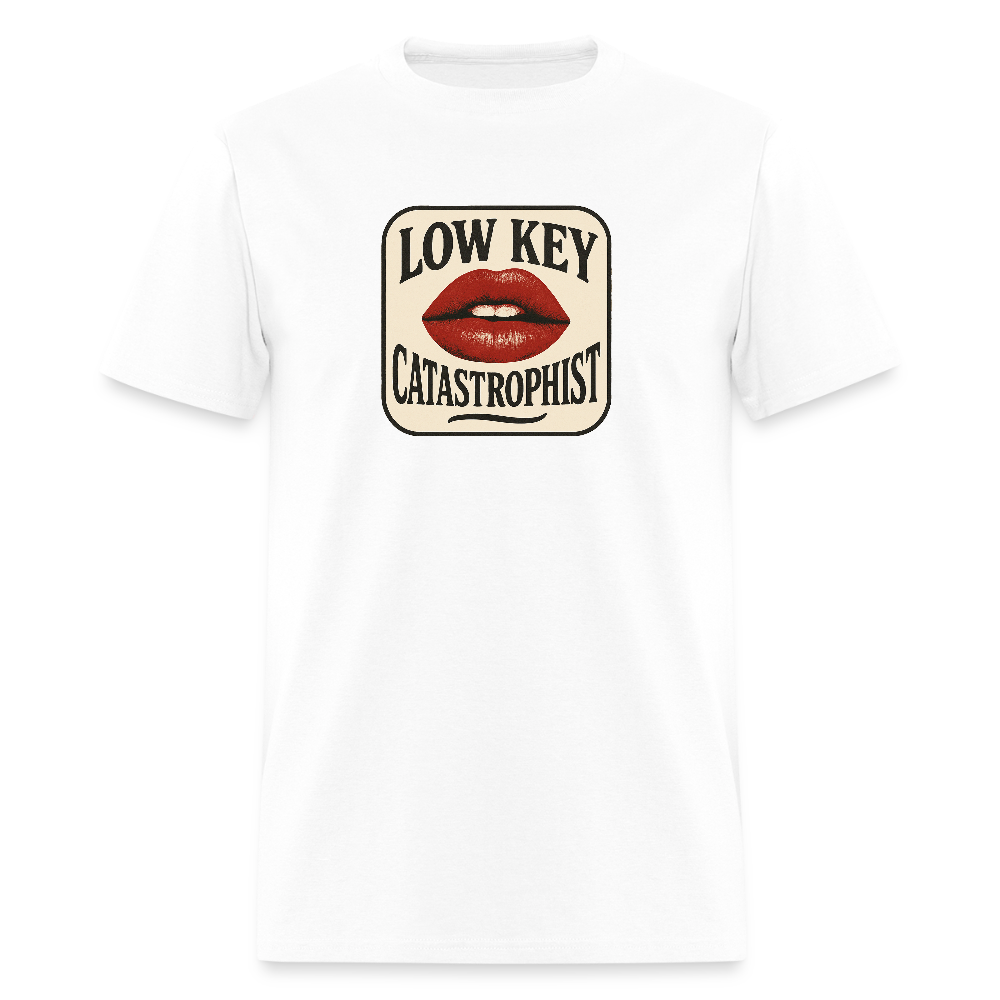 LOW KEY CATASTROPHIST - white