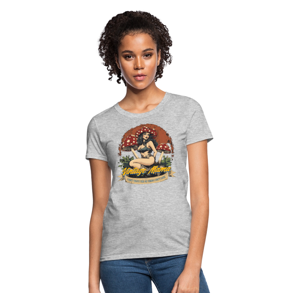 I Don't Waste Time On Things I Don't Love Women's T-Shirt - heather gray