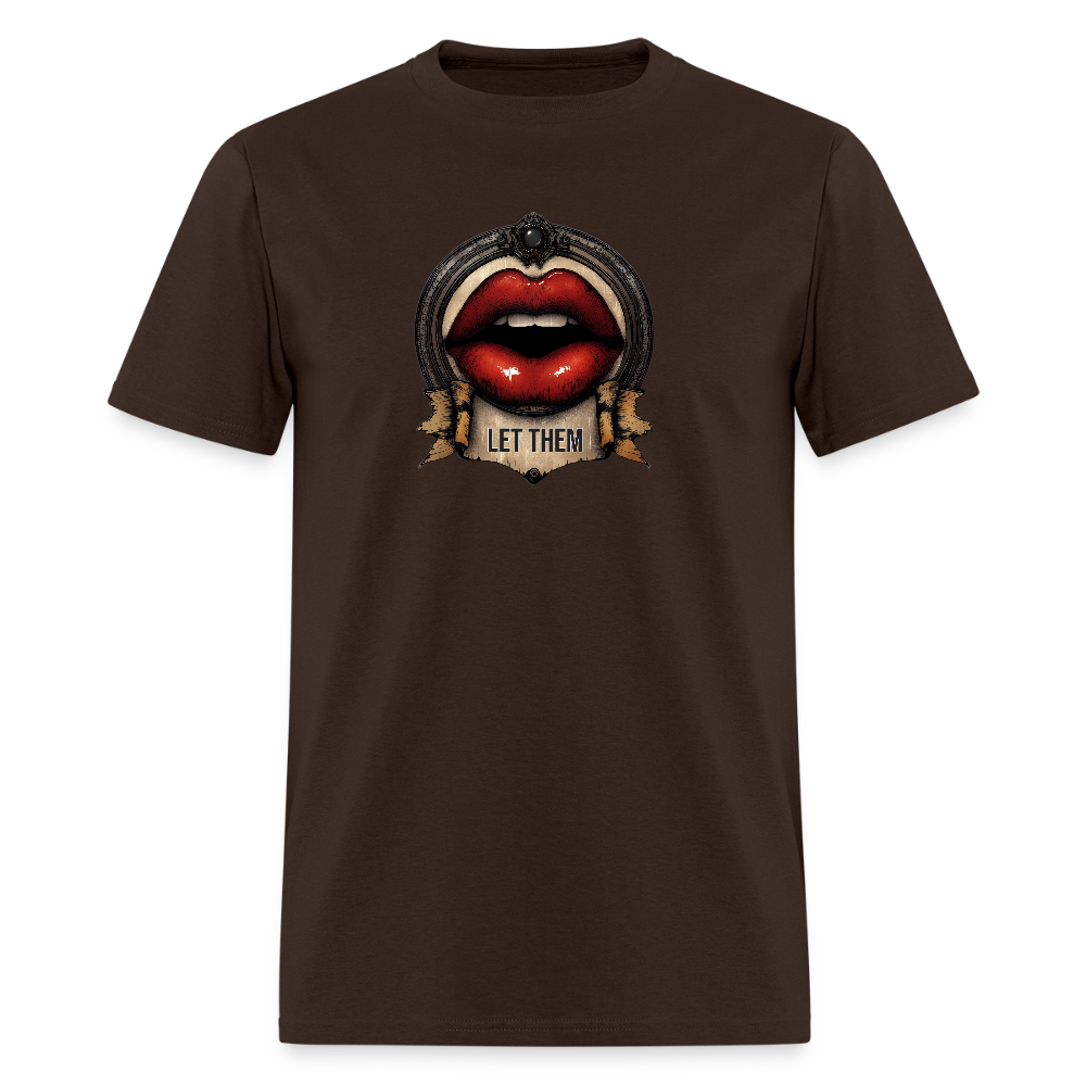 LET THEM Unisex Classic T-Shirt - brown