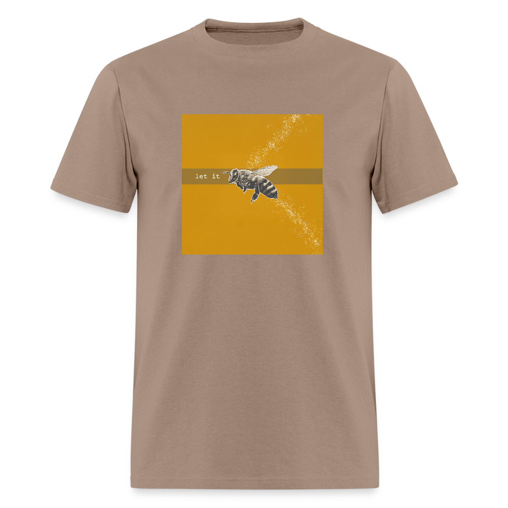 Let It Bee Unisex Classic T-Shirt - brown savana