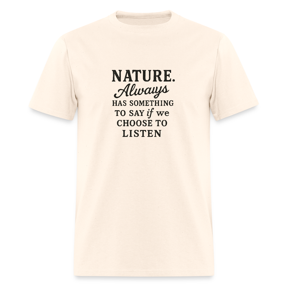 NATURE: BLACK TY-PE - natural