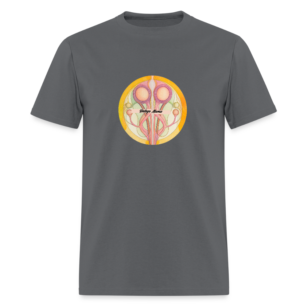Vintage Mama Inspired by Hilma af Klint Unisex Classic T-Shirt - charcoal