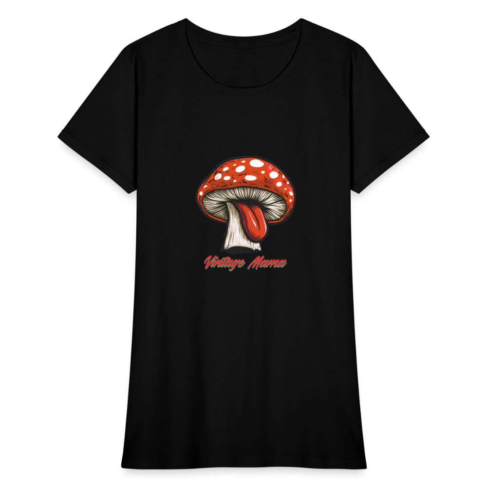 Mushy Tongue Women's T-Shirt - black