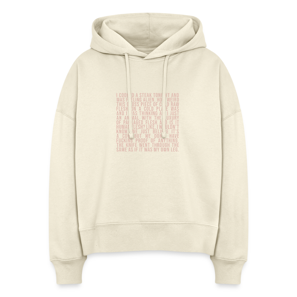 Why Does This Text From My Mom Read Like Poetry? Stanley/Stella Nora Women's Organic Hoodie - natural raw