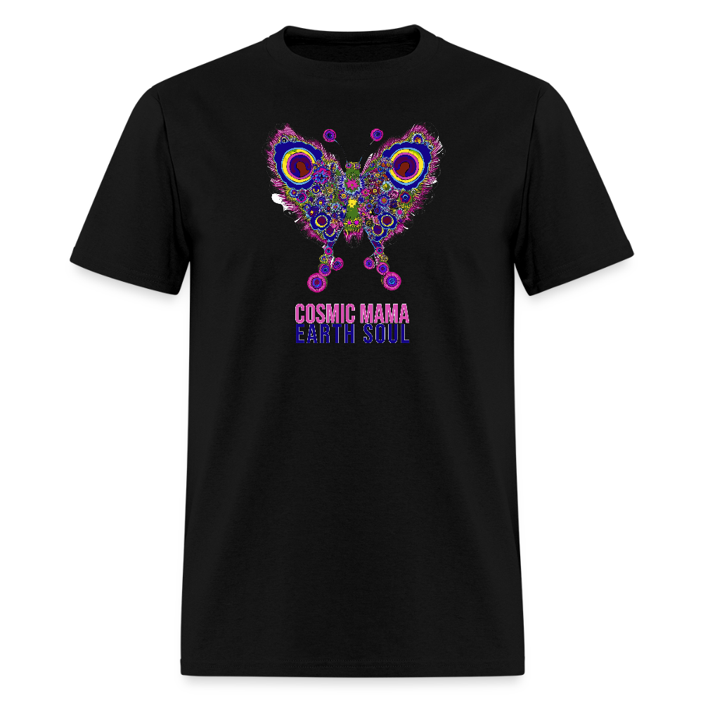 Cosmic Mama , Earth Soul Unisex Classic T-Shirt - black