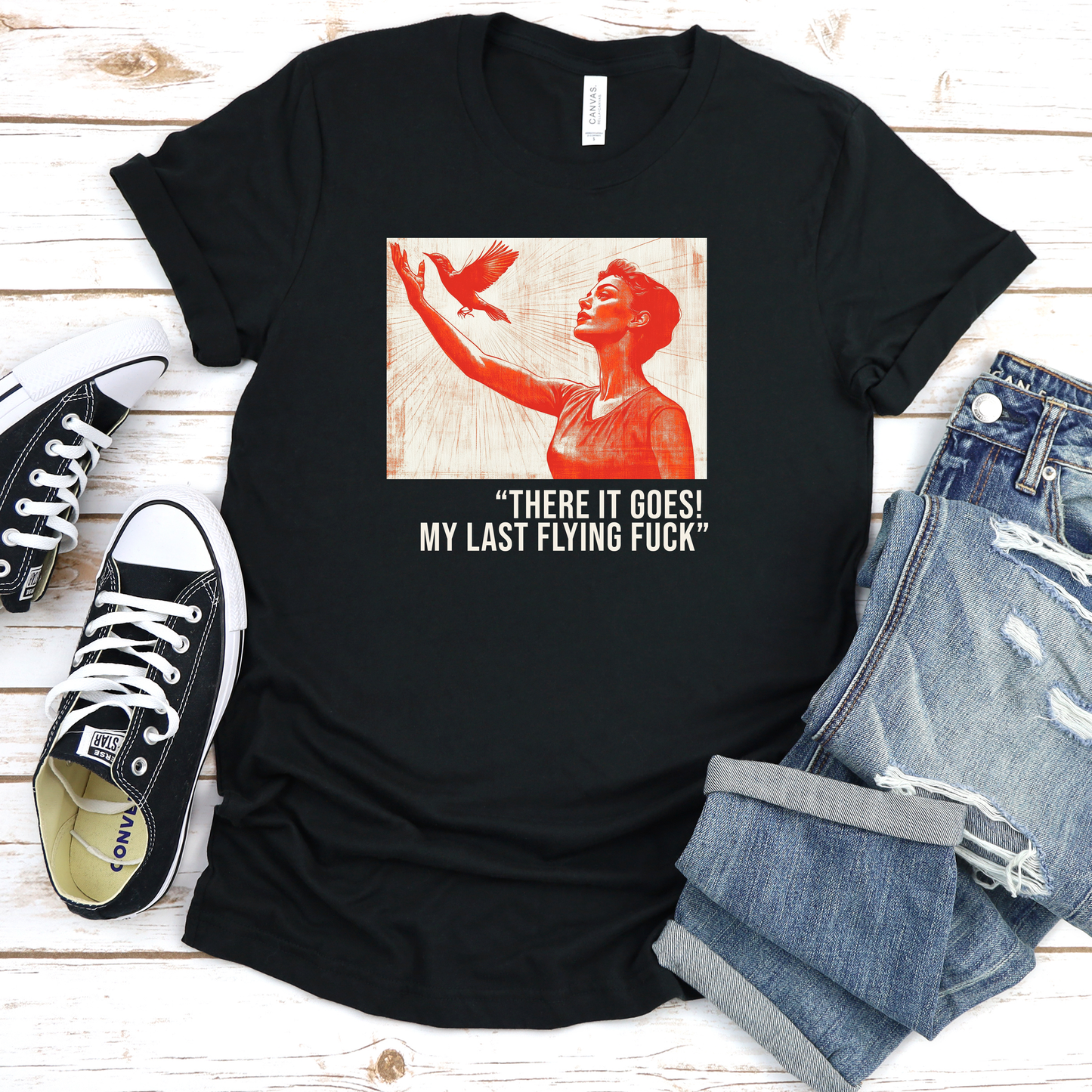 There It Goes , My Last Flying F*** Unisex Classic T-Shirt