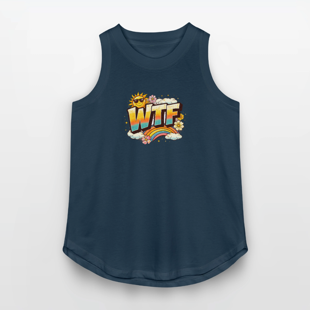 WTF RELAXED TANK - denim