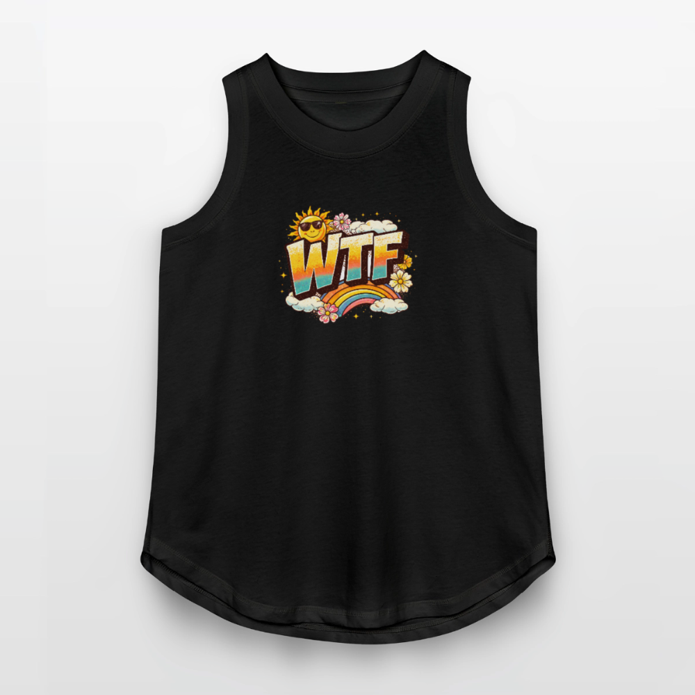 WTF RELAXED TANK - black