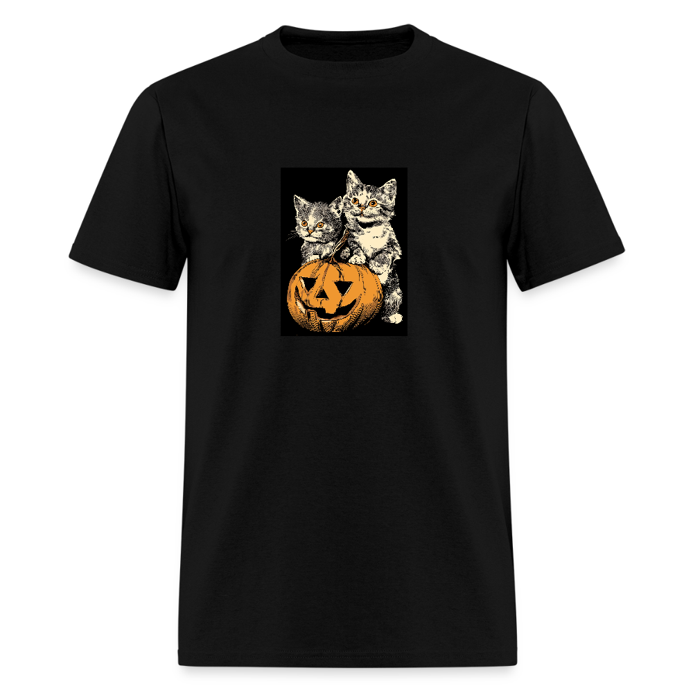 HALLOWEEN VINTAGE KITTENS - black