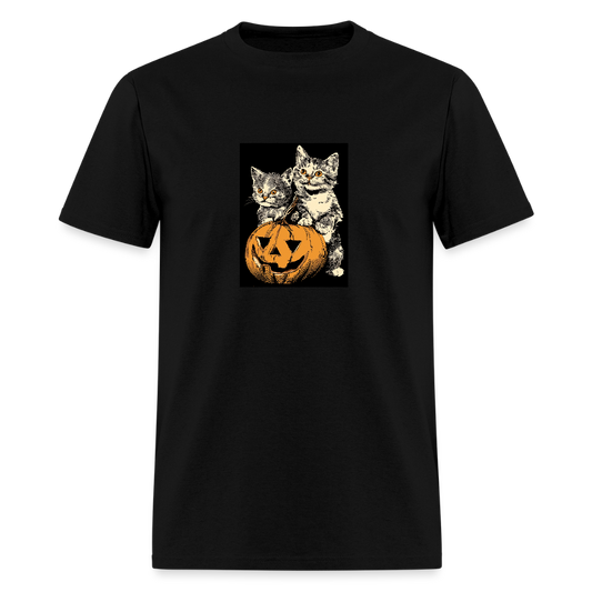 HALLOWEEN VINTAGE KITTENS - black