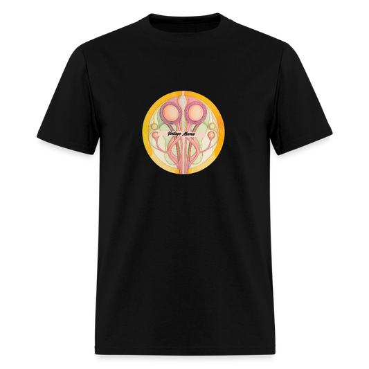 Vintage Mama Inspired by Hilma af Klint Unisex Classic T-Shirt - black
