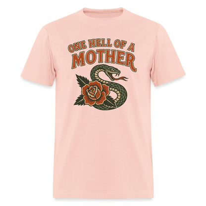 ONE HELL OF A MOTHER: SNAKE ROSE - blush pink 