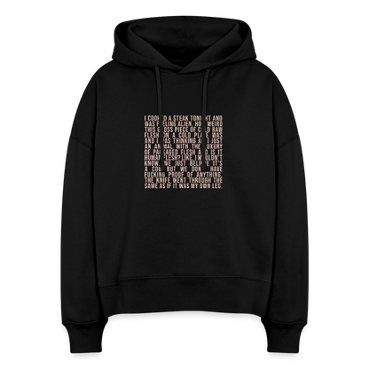 Why Does This Text From My Mom Read Like Poetry? Stanley/Stella Nora Women's Organic Hoodie - black