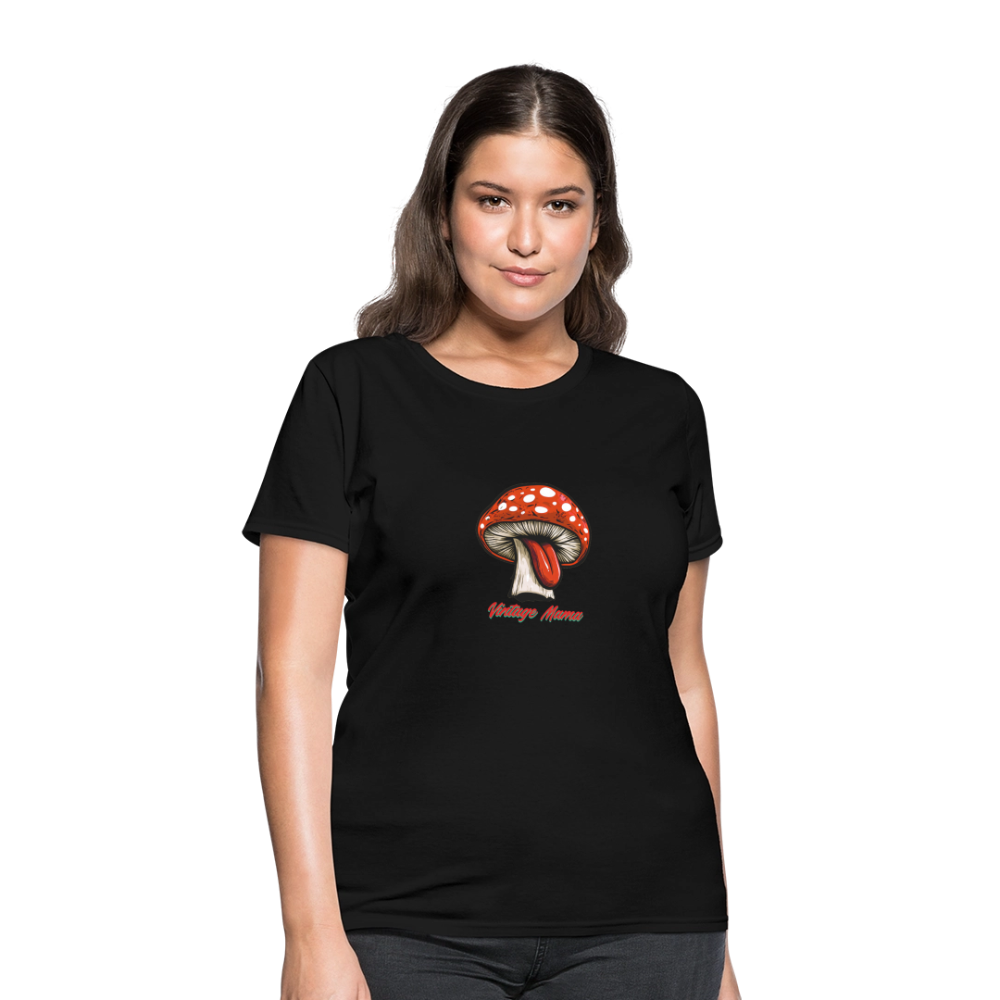 Mushy Tongue Women's T-Shirt - black