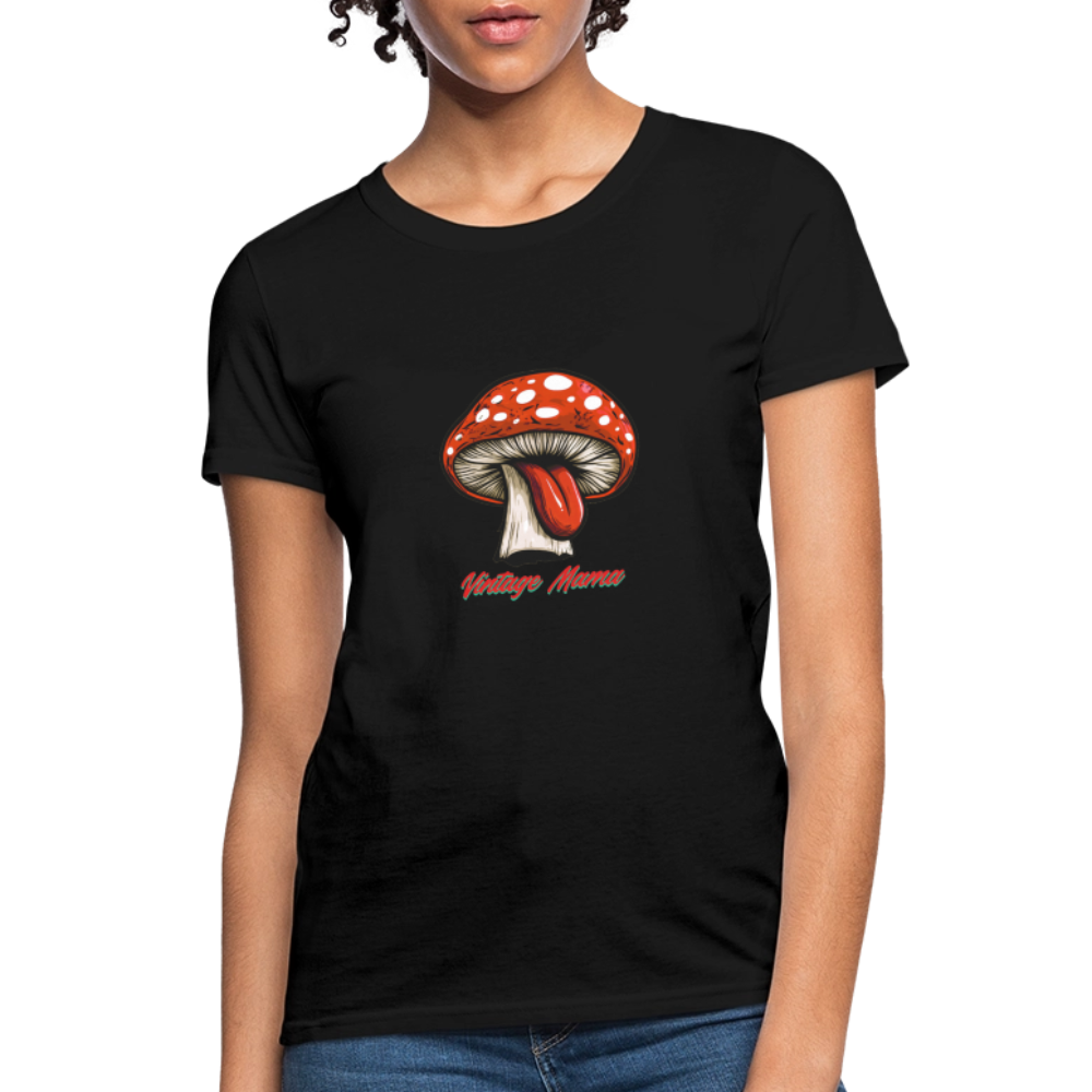 Mushy Tongue Women's T-Shirt - black