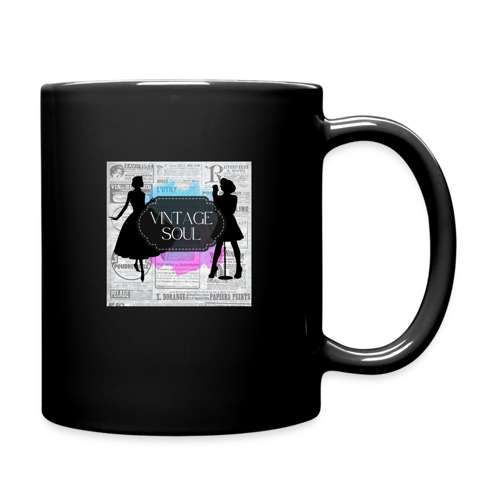 Vintage SoulFull Color Mug - black