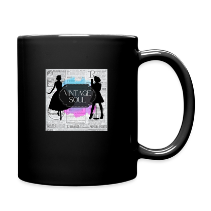 Vintage SoulFull Color Mug - black
