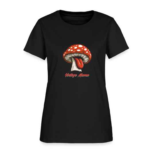 Mushy Tongue Women's T-Shirt - black