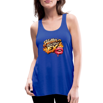 HOTTER THAN YOUR EX - royal blue
