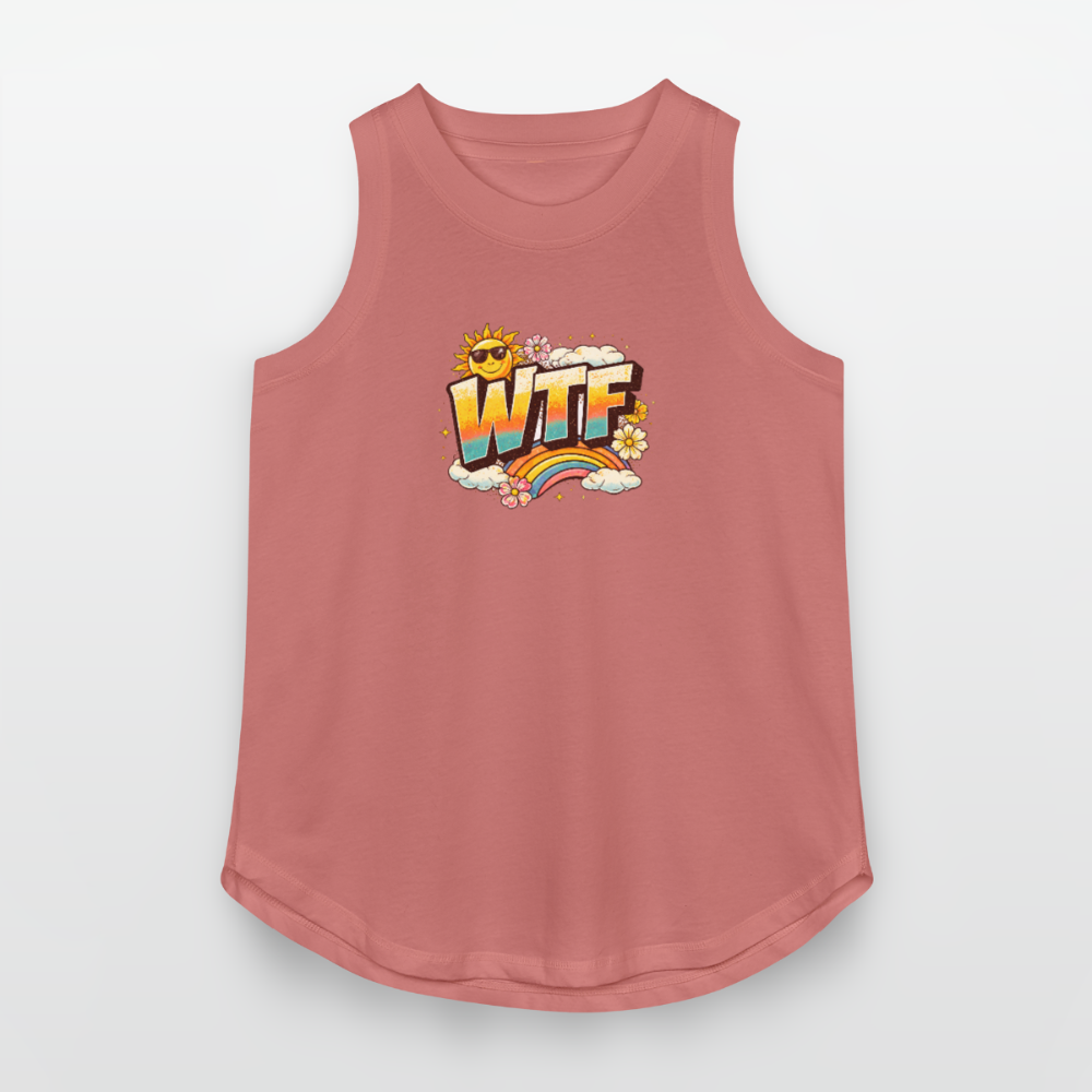 WTF RELAXED TANK - mauve