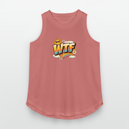 WTF RELAXED TANK - mauve
