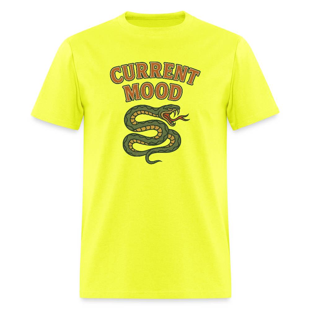 CURRENT MOOD: SNAKE - safety green