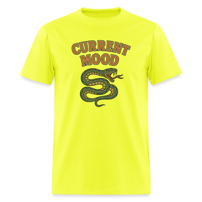CURRENT MOOD: SNAKE - safety green