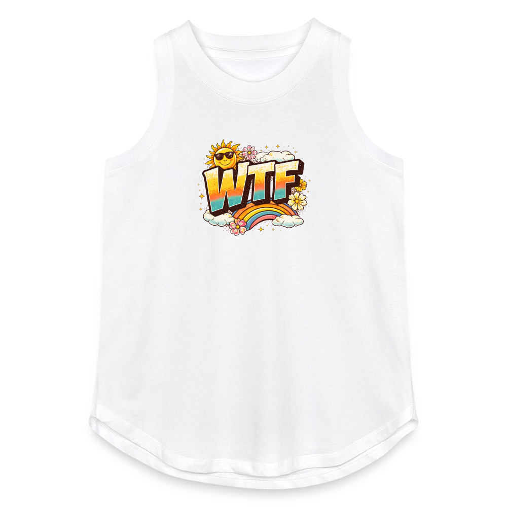 WTF RELAXED TANK - white