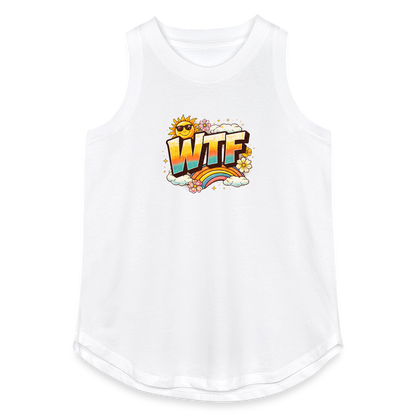 WTF RELAXED TANK - white