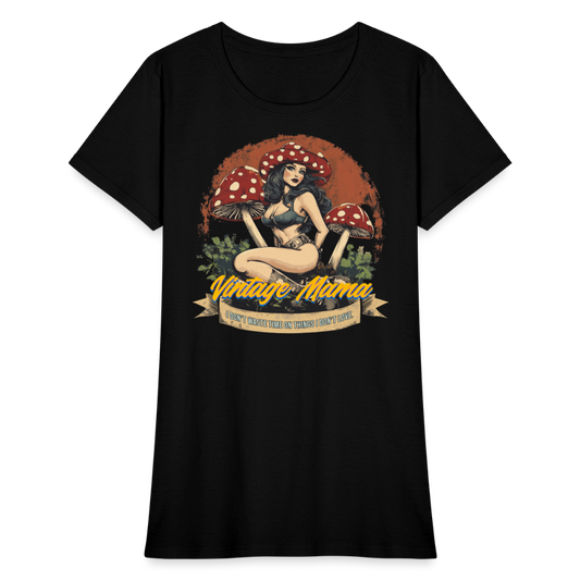 I Don't Waste Time On Things I Don't Love Women's T-Shirt - black