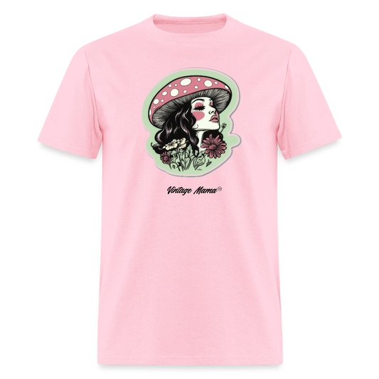 Classic Mushroom Mama Unisex Classic T-Shirt - pink