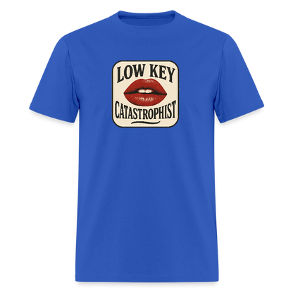 LOW KEY CATASTROPHIST - royal blue