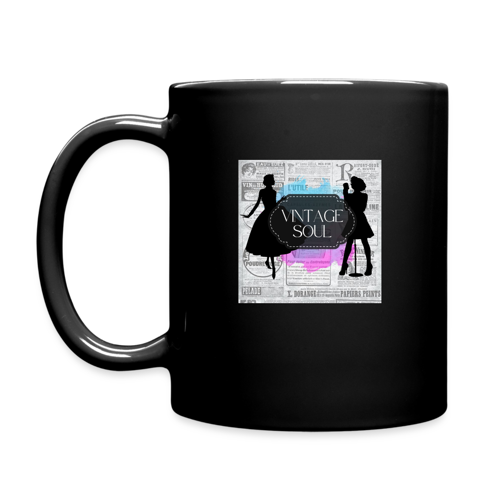 Vintage SoulFull Color Mug - black