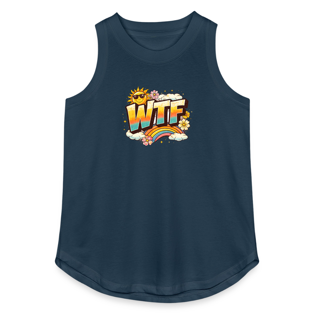 WTF RELAXED TANK - denim