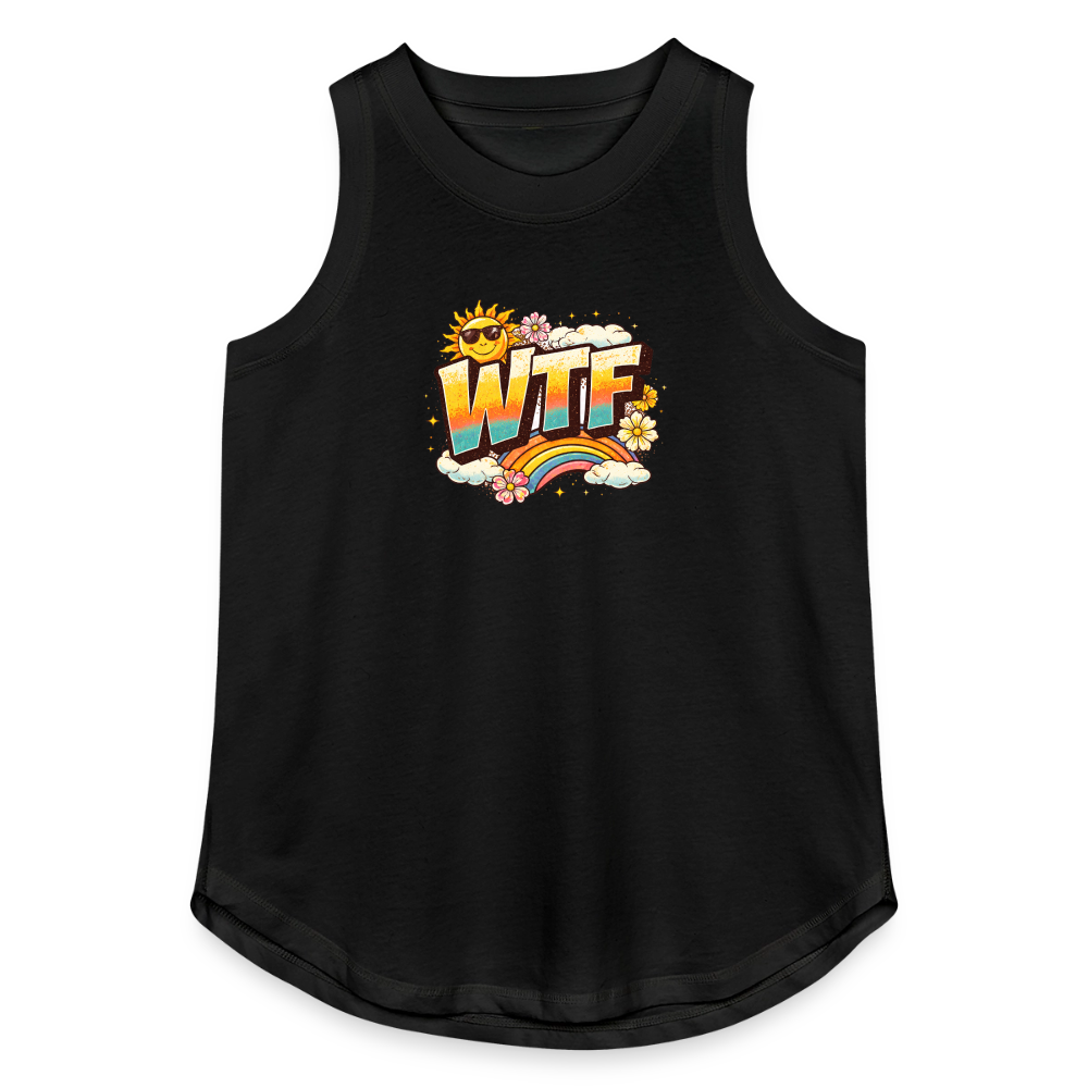 WTF RELAXED TANK - black