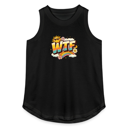WTF RELAXED TANK - black