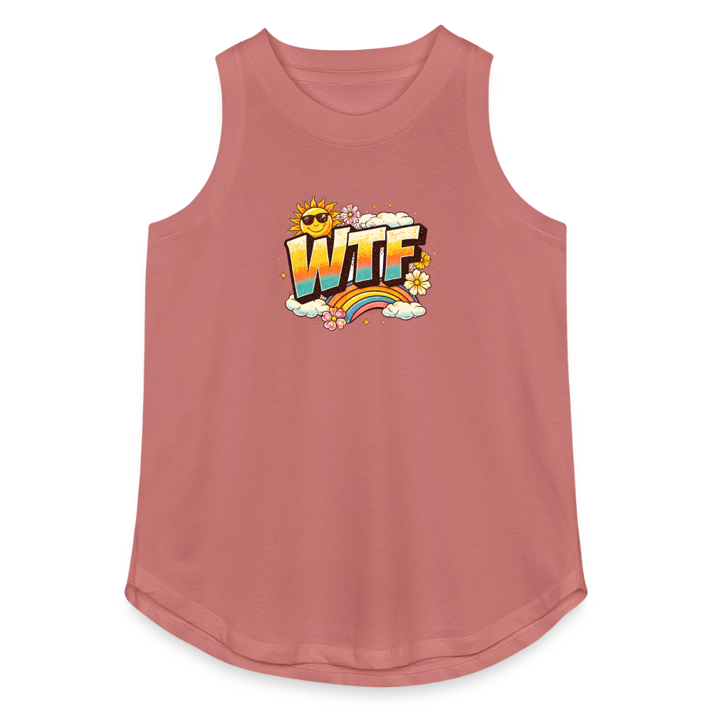 WTF RELAXED TANK - mauve