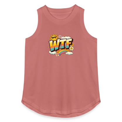 WTF RELAXED TANK - mauve