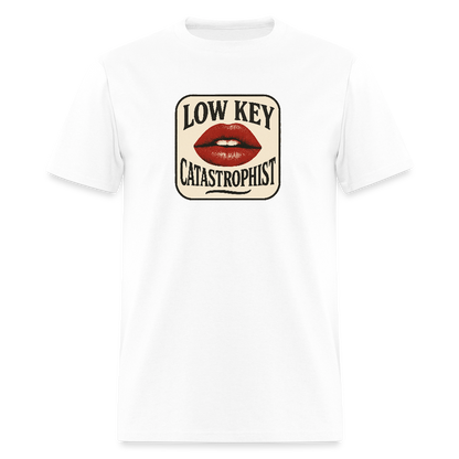 LOW KEY CATASTROPHIST - white