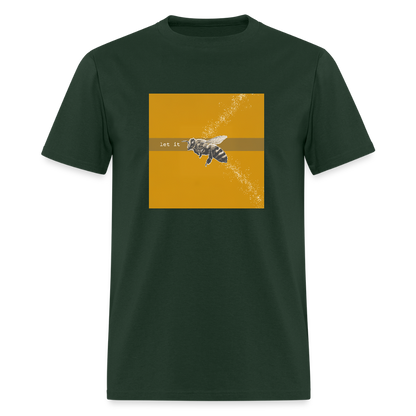Let It Bee Unisex Classic T-Shirt - forest green