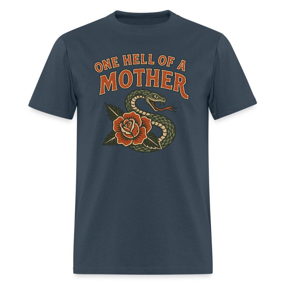 ONE HELL OF A MOTHER: SNAKE ROSE -  blue dusk