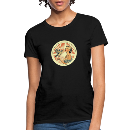 I've Been Known To Ruffle Some Feathers Women's T-Shirt - black