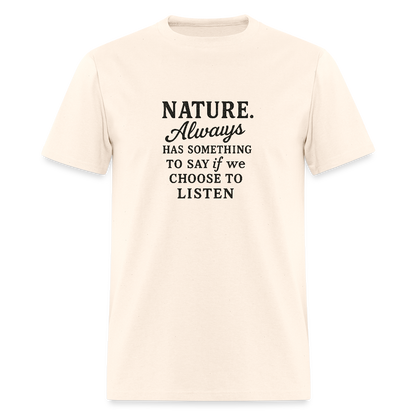 NATURE: BLACK TY-PE - natural